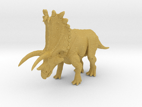 Pentaceratops (Medium/Large size) in Tan Fine Detail Plastic: Medium