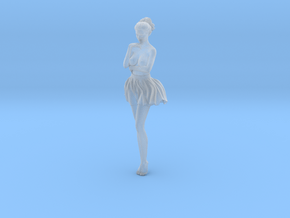 1/24 Miniskirt Girl 024 in Clear Ultra Fine Detail Plastic: 1:24