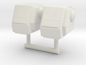 1/50th Auxiliary Power Unit APU (2) in White Natural Versatile Plastic