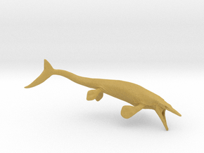 Mosasaurus (Medium/Large size) in Tan Fine Detail Plastic: Medium