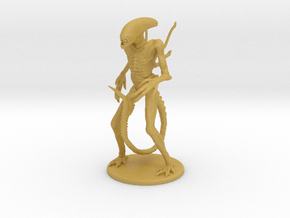 Xenomorph Miniature in Tan Fine Detail Plastic: 1:48 - O