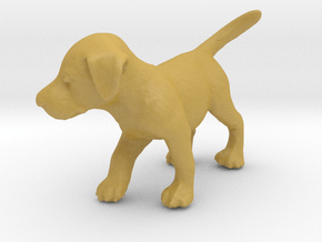 1/12 Puppy in Tan Fine Detail Plastic: 1:12