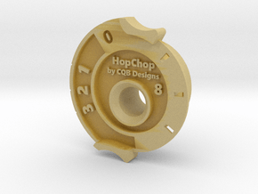 HopChop Mk4 Guide - R-Hop Cutting Jig in Tan Fine Detail Plastic: Small