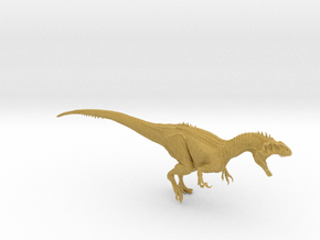 Allosaurus (Medium/Large size) in Tan Fine Detail Plastic: Medium