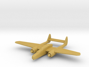 Northrop P-61 'Black Widow' (without turret) in Tan Fine Detail Plastic: 1:200