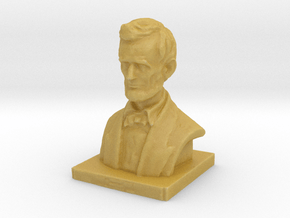 Lincoln-3.printer2 in Tan Fine Detail Plastic