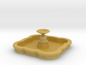 Medium N/OO Scale Fountain in Clear Ultra Fine Detail Plastic: 1:160 - N