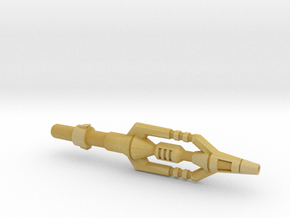 Soundwave Cannon and Missile-Sword, 5mm in Tan Fine Detail Plastic: Small