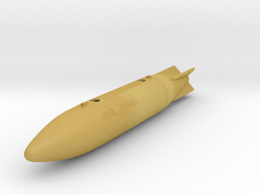 "A.36 Weapon (Large)" Swedish Nuclear Weapon in Tan Fine Detail Plastic: 1:72