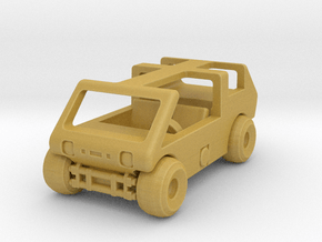 ARK II Roamer Mobile Vehicle, Multiple Scales in Tan Fine Detail Plastic: 1:64 - S