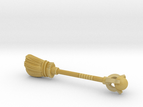 Doom Broom (3mm, 4mm & 5mm grips) in Tan Fine Detail Plastic: Small