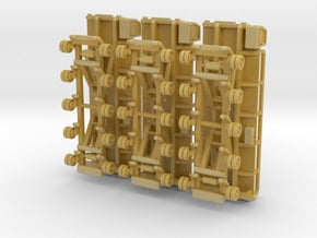Cargo lift 40' container 10mm@1/400 in Tan Fine Detail Plastic: 1:400