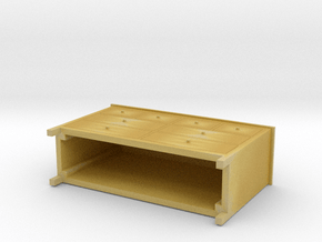 Miniature HEMNES 8 Drawers Dresser - IKEA in Tan Fine Detail Plastic: 1:12