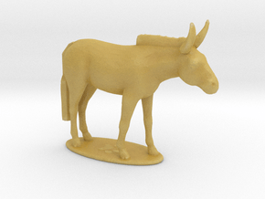 Mule in Tan Fine Detail Plastic: 1:160 - N