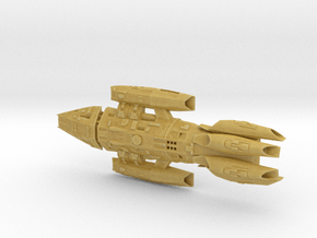 Colonial Battlestar Valkyrie 1:10000 in Tan Fine Detail Plastic