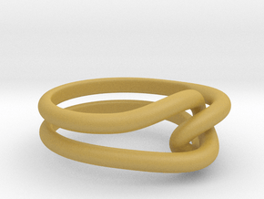Whitehead ring (US sizes 5.75 – 9.75) in Tan Fine Detail Plastic: 9 / 59