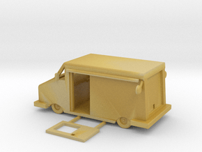 USPS Mail Delivery Truck in Tan Fine Detail Plastic: 1:87 - HO