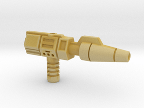 Dinobot Swoop's Gun (PotP) in Clear Ultra Fine Detail Plastic: Large