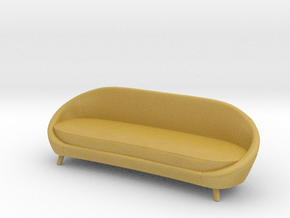 Miniature Nido Sofa - Vibieffe  in Tan Fine Detail Plastic: 1:24