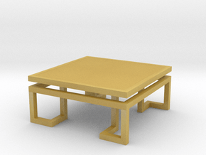 Miniature Coffee Table Palmer - Eichholtz in Tan Fine Detail Plastic: 1:12