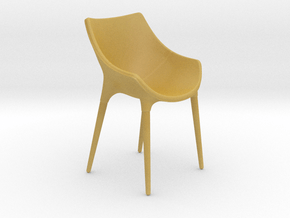 Miniature Cassina Passion Chair - Cassina in Tan Fine Detail Plastic: 1:12