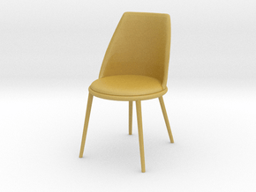 Miniature Aurora Chair - Cantori in Tan Fine Detail Plastic: 1:12