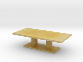 Miniature C19-303 Table - Century in Tan Fine Detail Plastic: 1:24