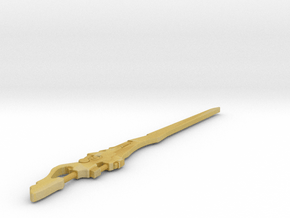 1_12 Miniature Type 40 Sword - Nier Automata in Tan Fine Detail Plastic: 1:12