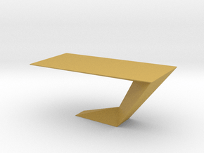 Miniature Furtif Desk - Roche Bobois in Tan Fine Detail Plastic: 1:12