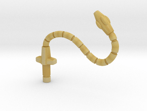 Cloudburst / Micronus Whip (3mm, 5mm) in Tan Fine Detail Plastic: Small