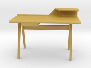 Miniature Cornell Desk Ash - Made in Tan Fine Detail Plastic: 1:12