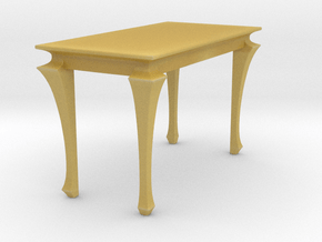 Miniature Cigno Dressing Table - SMania in Tan Fine Detail Plastic: 1:12