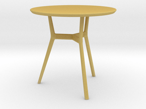 Miniature Tribu Branch Contract Table - Tribu in Tan Fine Detail Plastic: 1:12