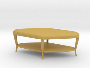 Miniature Paragon Club Table - Century Furniture in Tan Fine Detail Plastic: 1:12