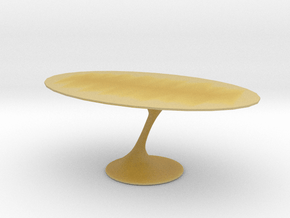Miniature Atatlas Table - Casprini  in Tan Fine Detail Plastic: 1:12