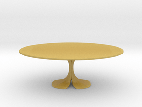 Miniature Didymos Table - Tavoli in Tan Fine Detail Plastic: 1:12