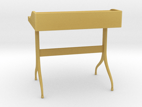 Miniature Vitra Home Desk - Vitra in Tan Fine Detail Plastic: 1:12