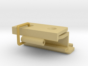 Kastscharnier voor Constructam v03-COMPLEET in Tan Fine Detail Plastic