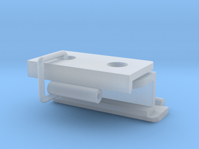 Kastscharnier voor Constructam v03-COMPLEET in Clear Ultra Fine Detail Plastic