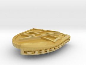 Right-handed Chainshield (Bolt and Level design) in Tan Fine Detail Plastic: Small