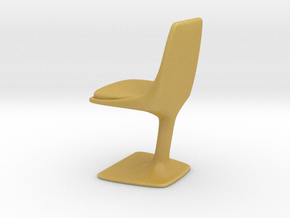 Miniature Arum Chair - Roche Bobois in Tan Fine Detail Plastic: 1:12