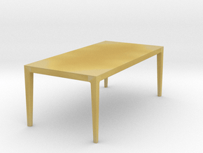 Miniature Table Poliform Taglio - Poliform in Tan Fine Detail Plastic: 1:12