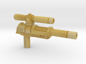 Megatron Pistol (3mm & 5mm grips) in Tan Fine Detail Plastic: Small