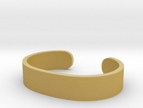 Cosplay Cuff (6.5cm x 4.5cm) Set 1 in Tan Fine Detail Plastic: Small