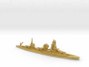 Japanese Ise-Class Battleship in Tan Fine Detail Plastic: 1:1200