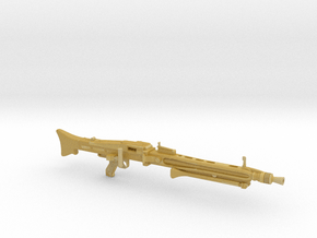 MG42 bipod folded 1/18 in Tan Fine Detail Plastic: 1:18