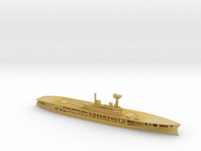 British Aircraft Carrier Eagle in Tan Fine Detail Plastic: 1:1800