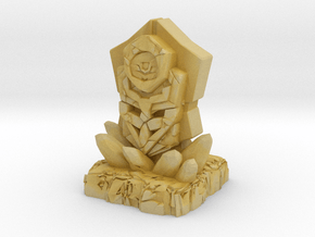 Ancient Cybertronian Tablet in Tan Fine Detail Plastic: Small