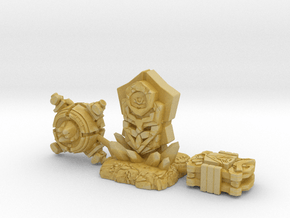 Forged To Fight Artifact 3-Pack in Tan Fine Detail Plastic: Small