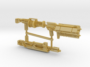 Earth Wars Weapon Set (3mm, 5mm) in Tan Fine Detail Plastic: Medium